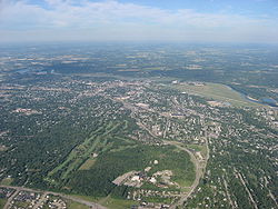 Aerial view of Middletown, OH